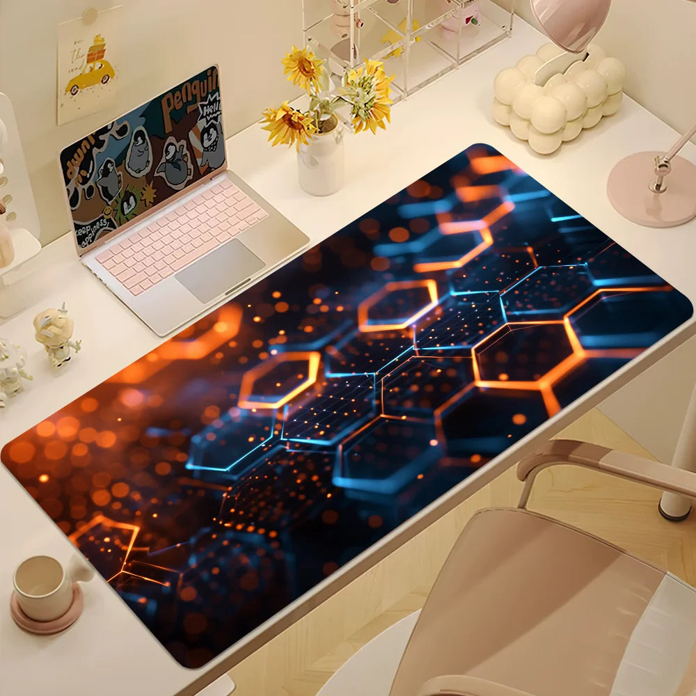 Tapis de Souris Hexagone Géométrique - Vue principale