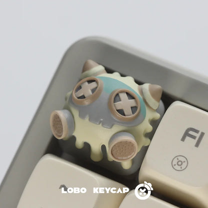 Keycap Artisan Kuromi Melody 3D - Vue 10