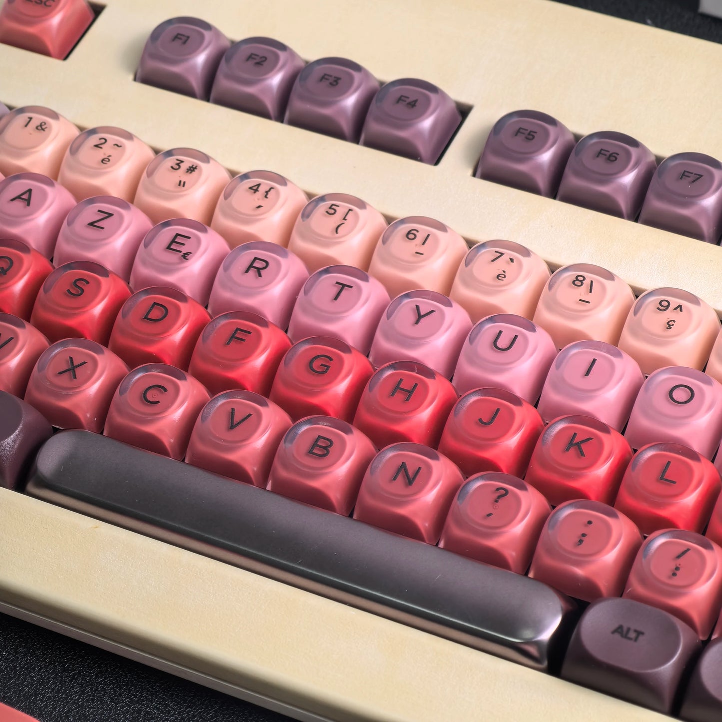Keycaps AZERTY Crystal Lipstick