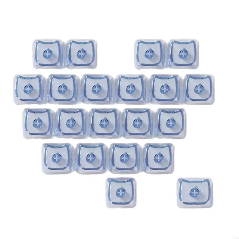 Keycaps Transparents 21 Touches
