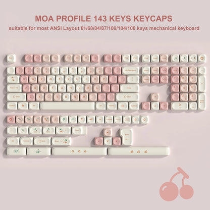 Keycaps QWERTY MOA 30 Styles