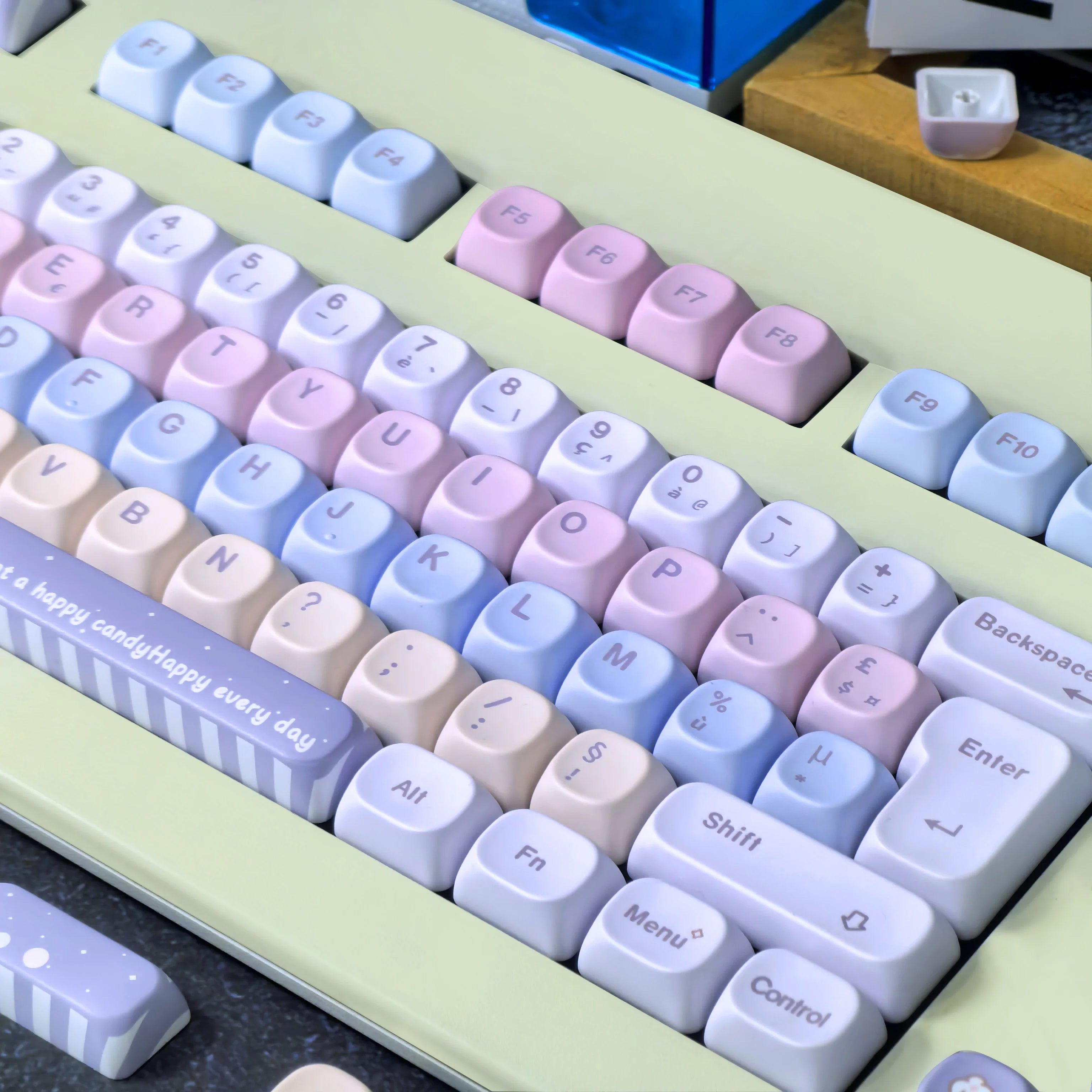Keycaps AZERTY MOA - Vue principale