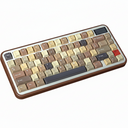 AZERTY-Tastenkappen aus Sandstein