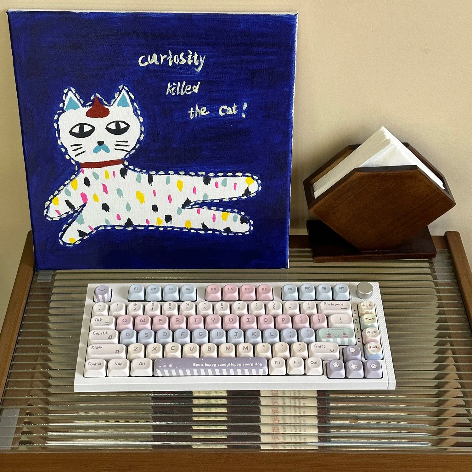 Keycaps Candy Colorées - Vue 13