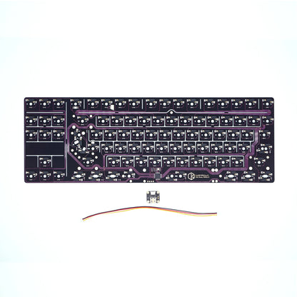 PCB Y&R80 80% Hot Swap RGB - detail