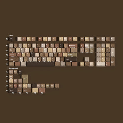 AZERTY-Tastenkappen aus Sandstein