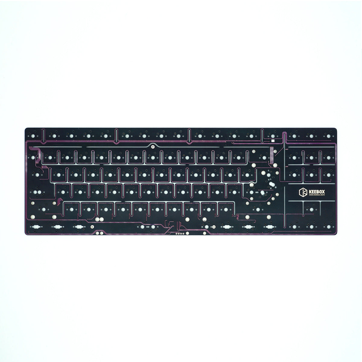 PCB Y&R80 80% Hot Swap RGB - vue principale