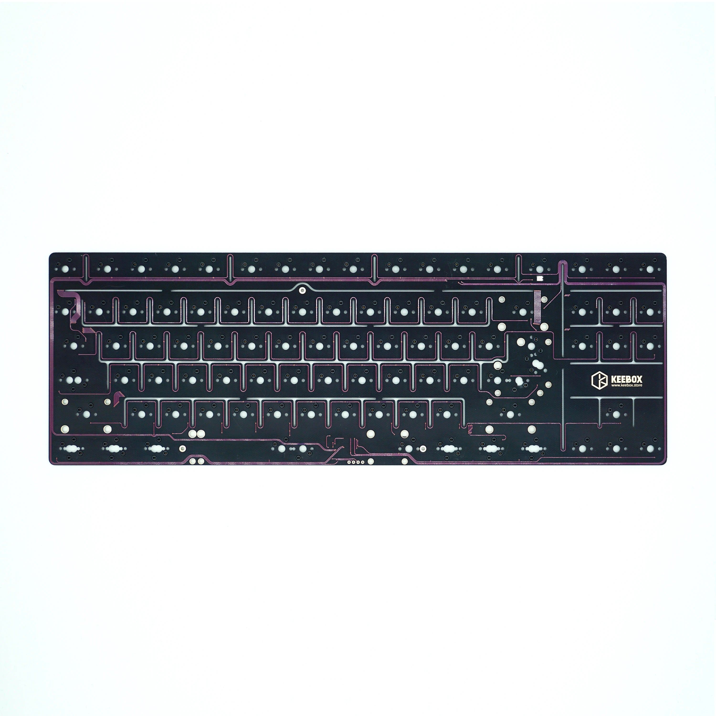 PCB Y&R80 80% Hot Swap RGB - vue principale