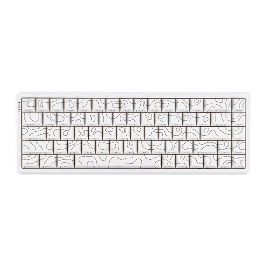 AJAZZ AK680 MAX Blanc ANSI Side-Printed