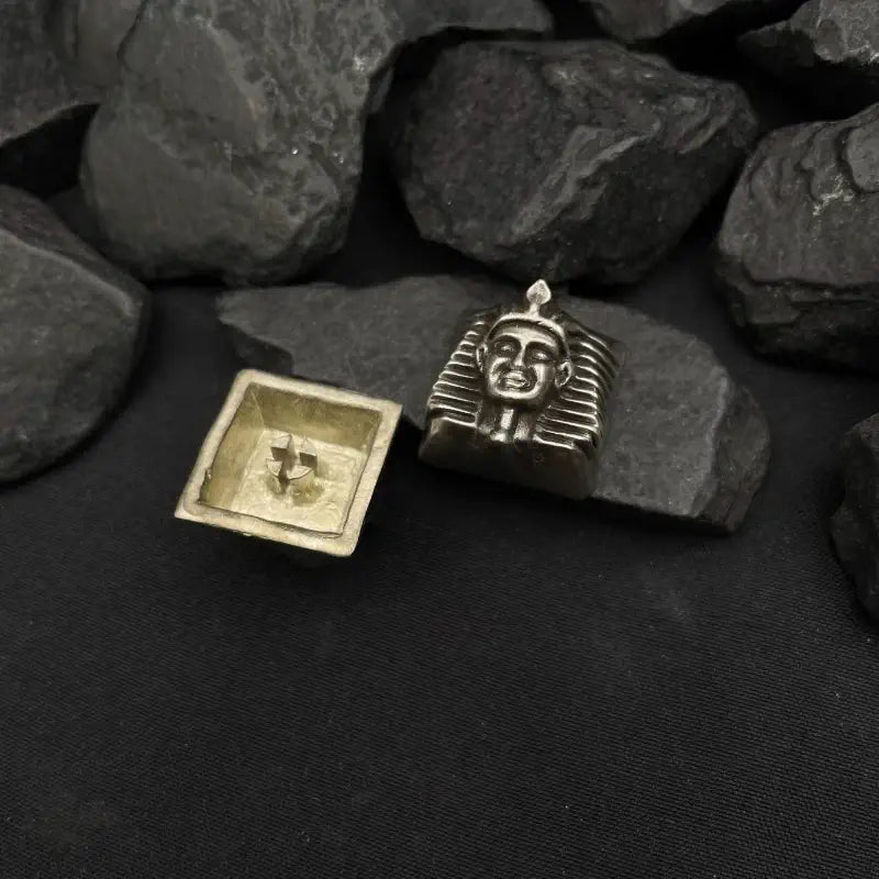 Artisan Keycaps Égypte Argent Mat