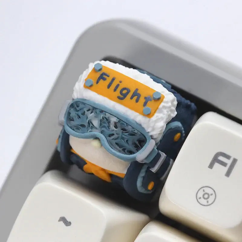 Artisan Keycaps Flight Bleu