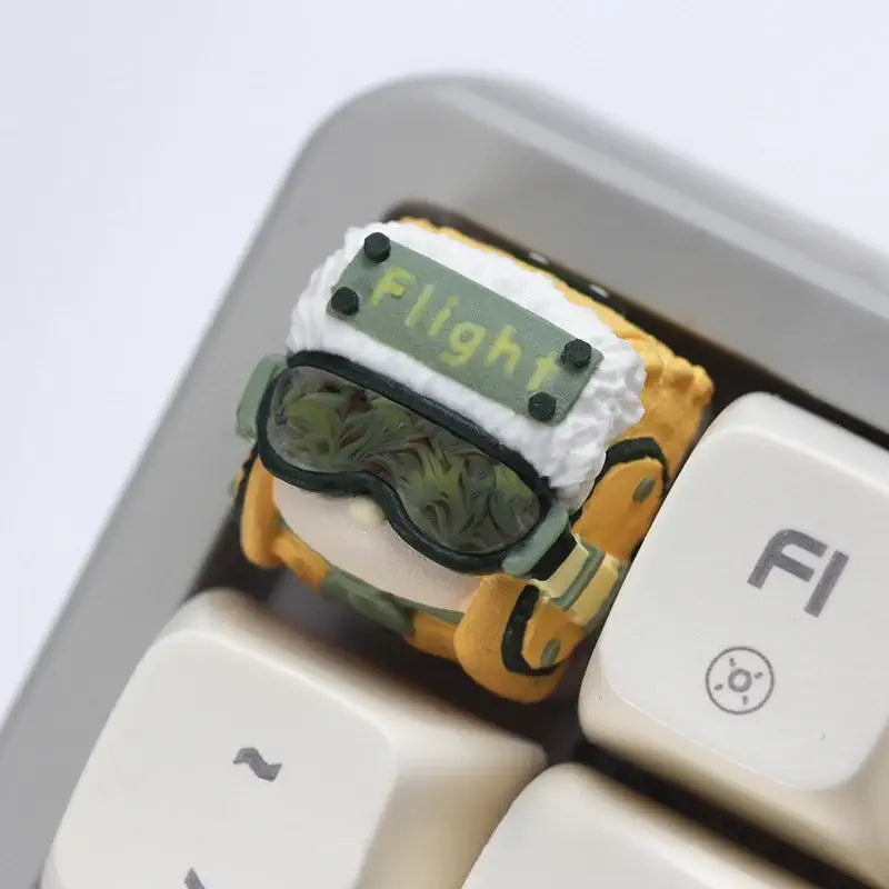 Artisan Keycaps Flight Jaune