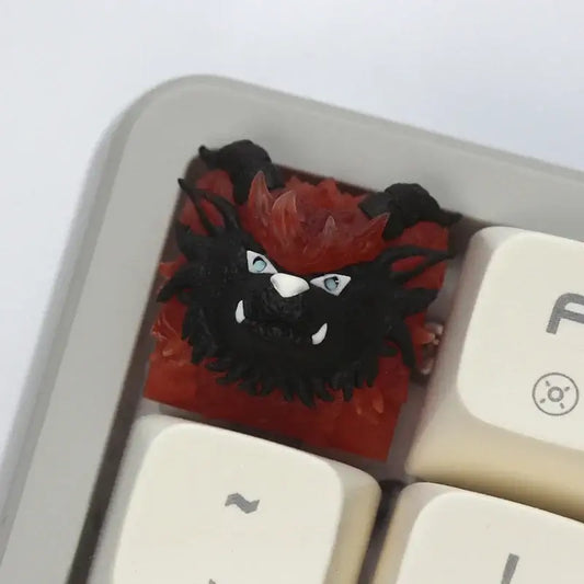 Artisan Keycaps Monstre Rouge