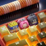 Artisan Keycaps Naruto - Vignette | CustomTonClavier.fr