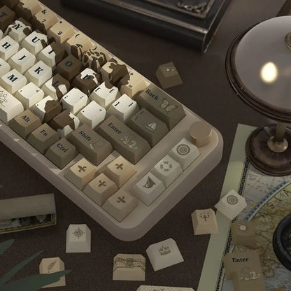 AZERTY Keycaps Monde