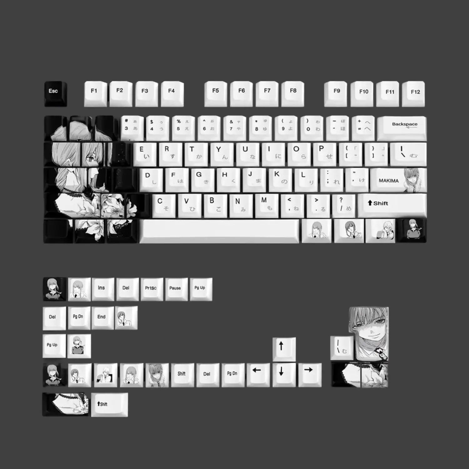 AZERTY Makima Keycaps