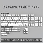 Keycaps AZERTY Pure - Vignette | CustomTonClavier.fr