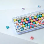 Keycaps AZERTY/QWERTY Monster - Vignette | CustomTonClavier.fr