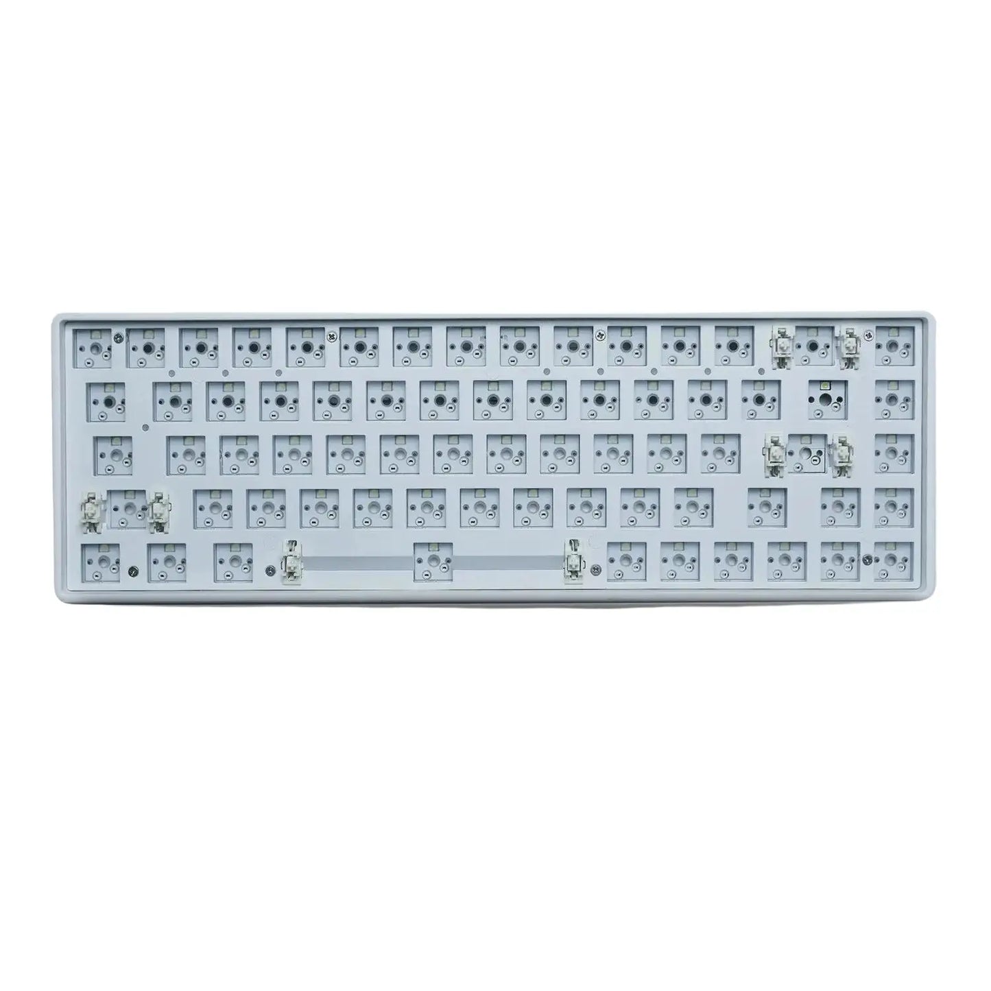 Blanc Kit Clavier Custom Novice 68 Keys