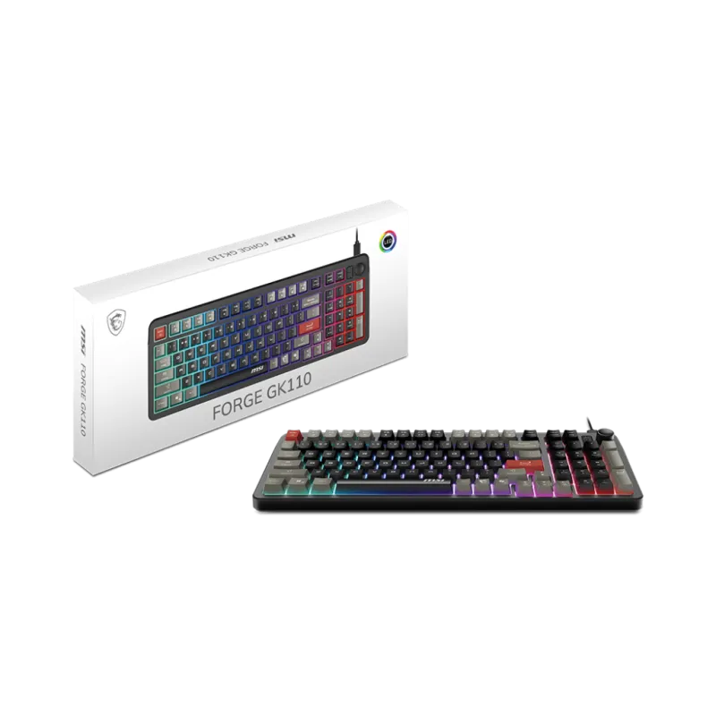 MSI FORGE GK110 AZERTY avec son packaging