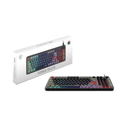 MSI FORGE GK110 AZERTY avec son packaging
