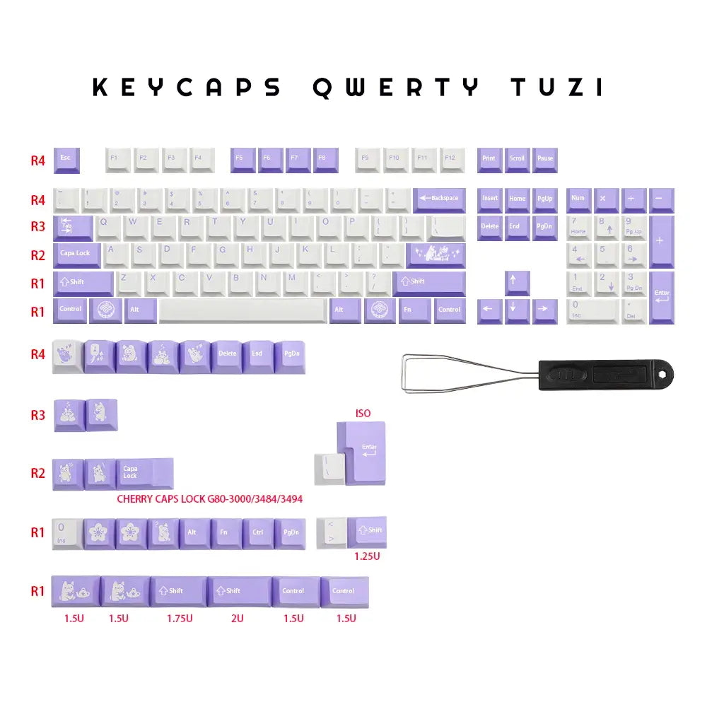 Clavier QWERTY Tuzi