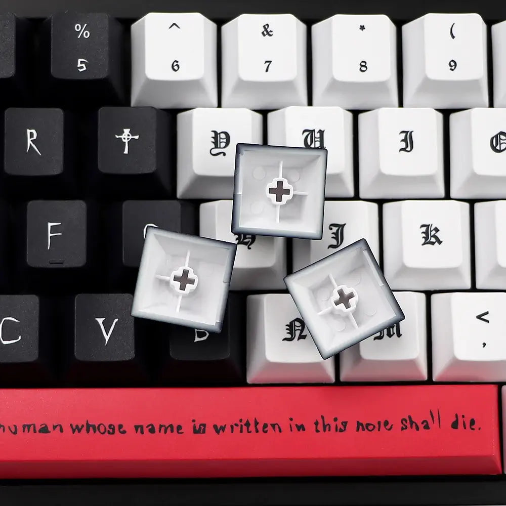 Death Note Keycaps QWERTY