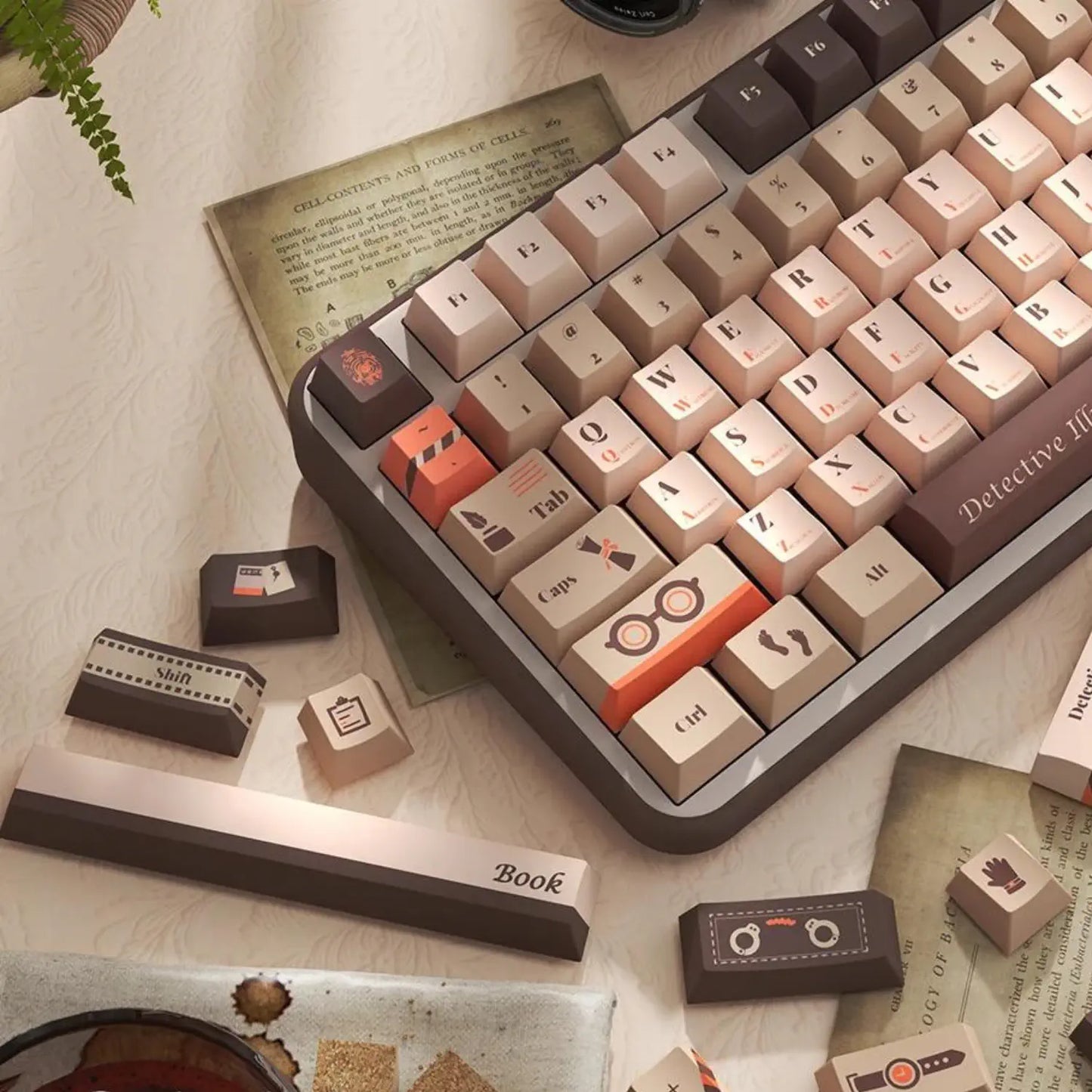 Detective Keycaps AZERTY