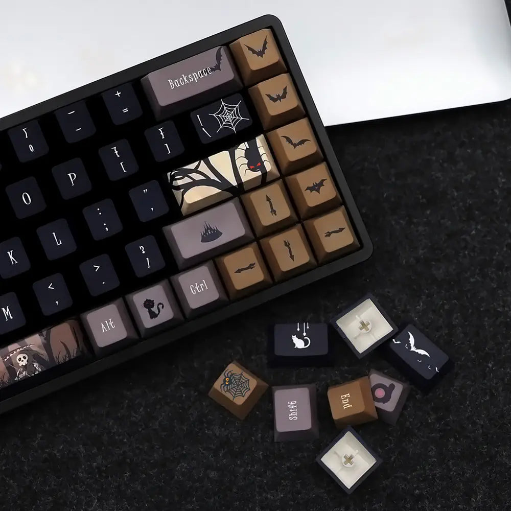 Halloween QWERTY Keycaps