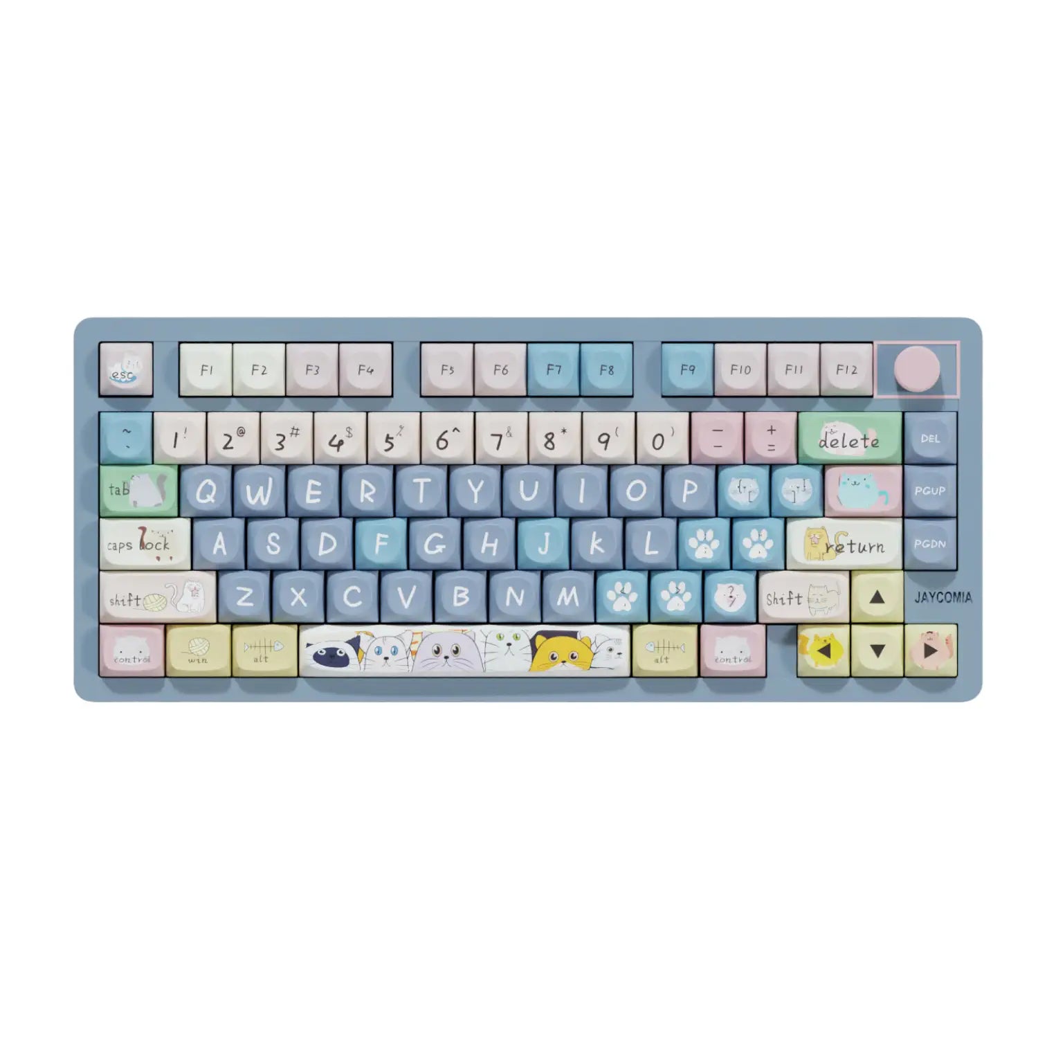 Keycaps AZERTY Chat et Souris