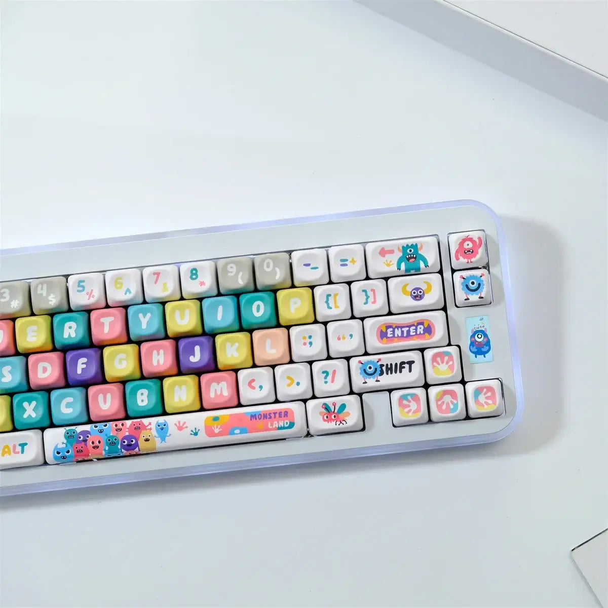 Keycaps AZERTY Monster