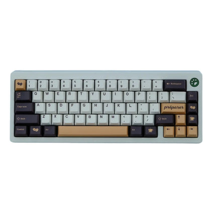 Keycaps QWERTY Café