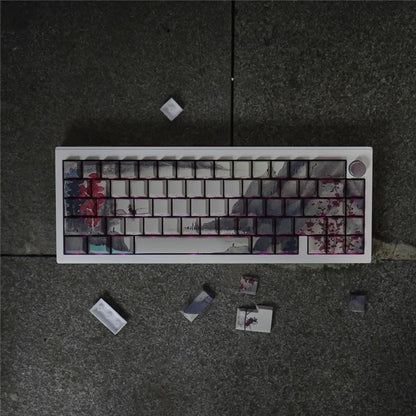 Keycaps QWERTY Naruto Clavier
