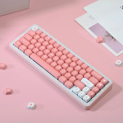 Keycaps QWERTY Peach