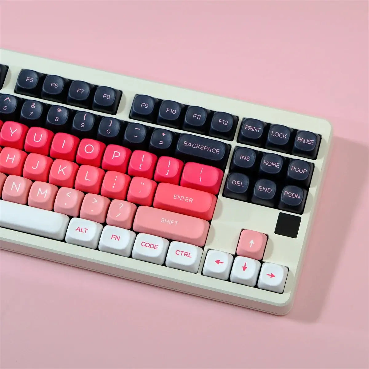 Keycaps QWERTY Pink