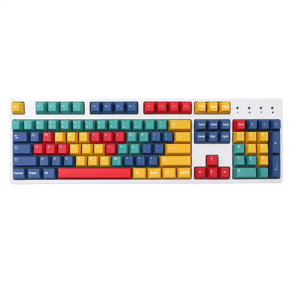 Keycaps QWERTY Tetris