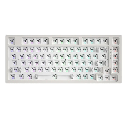 Kit Clavier Custom 75% Blanc