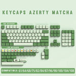 Keycaps AZERTY Matcha - Vignette | CustomTonClavier.fr