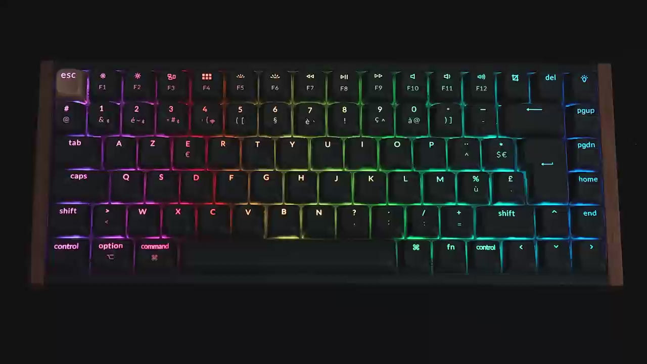 Keychron K2 HE sans fil magnétique AZERTY 75% video RGB