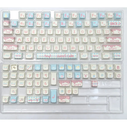 QWERTY Cake Keycaps