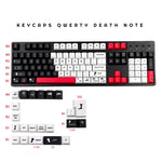 Keycaps QWERTY Death Note - Vignette | CustomTonClavier.fr