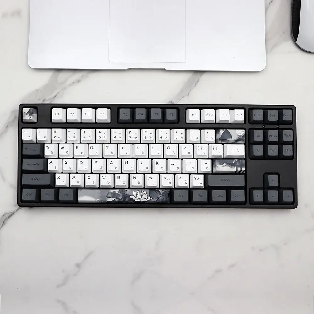 Lotus QWERTY Keycaps