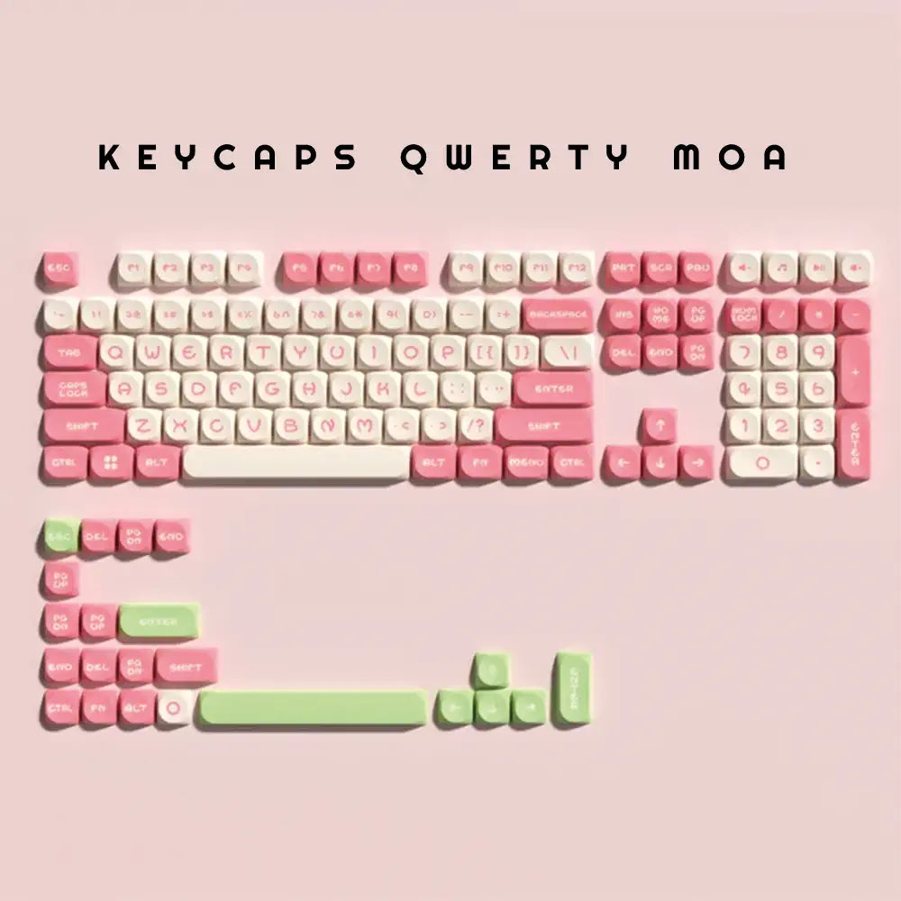 QWERTY Moa Keycaps