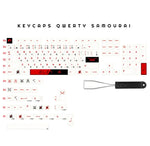 Keycaps QWERTY Samourai - Vignette | CustomTonClavier.fr
