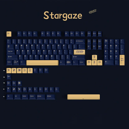 QWERTY Stargaze Keycaps