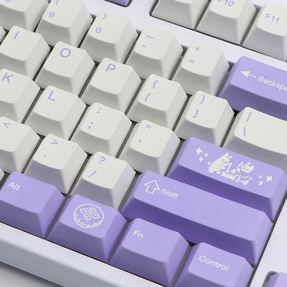 QWERTY Tuzi Keycaps