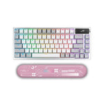 Repose Poignet Clavier Code Rose - Vignette | CustomTonClavier.fr