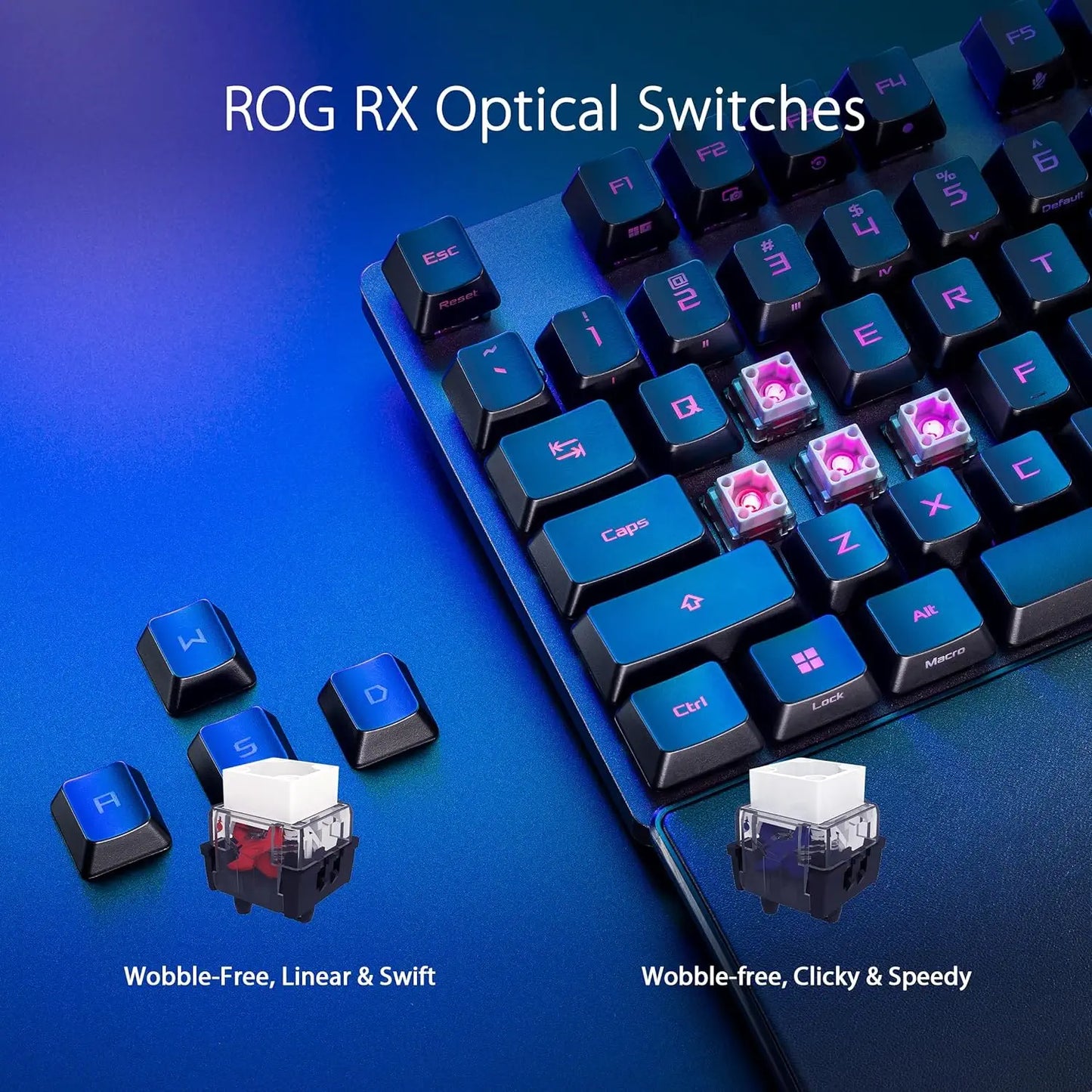 SCOPE Rx Asus Clavier Rog STRIX II