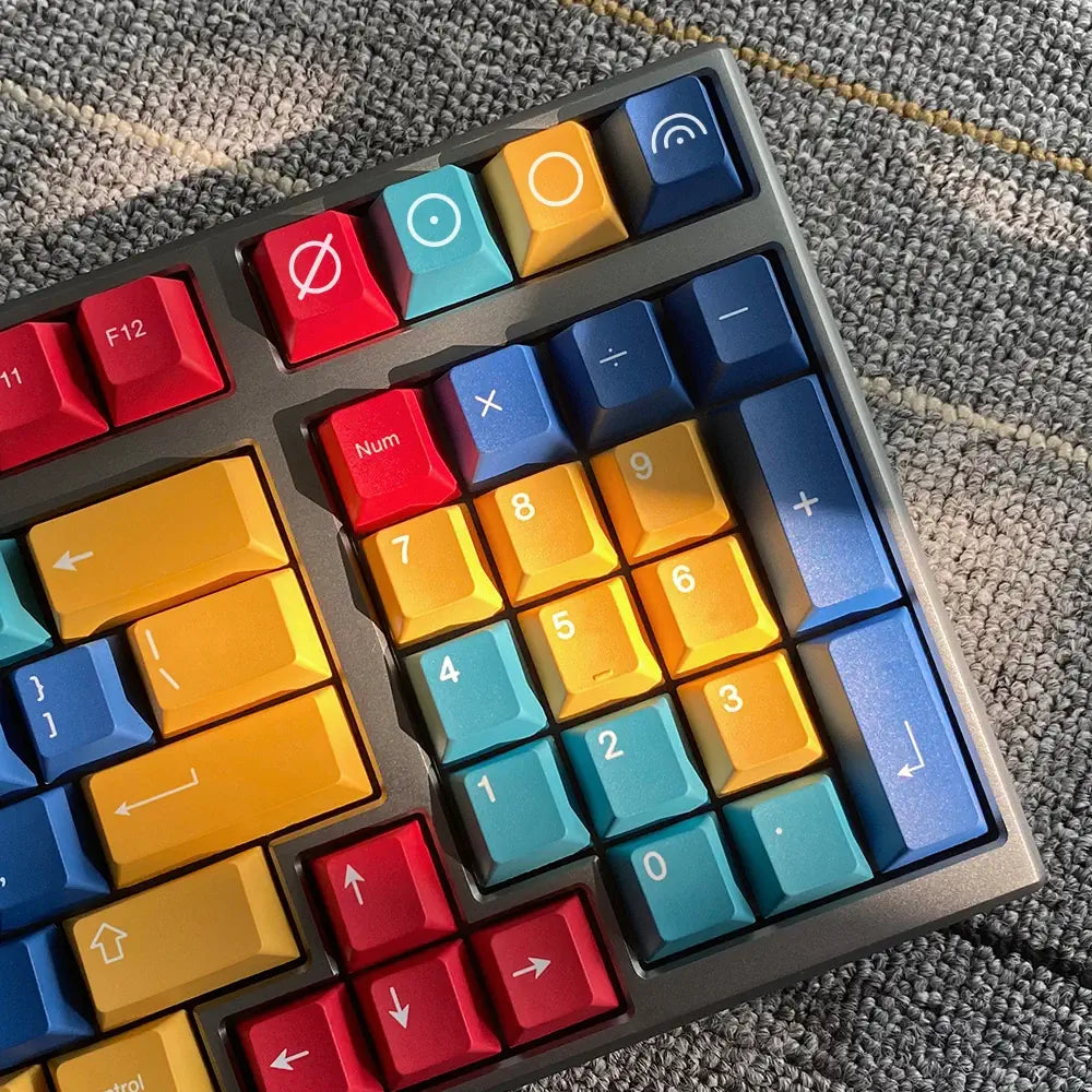 Tetris QWERTY Keycaps