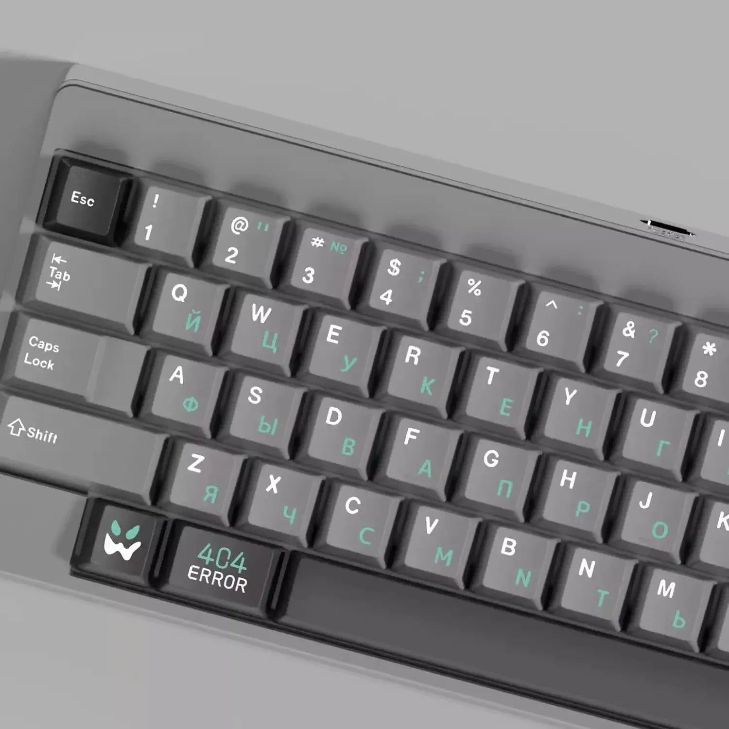 Touche Keycaps QWERTY